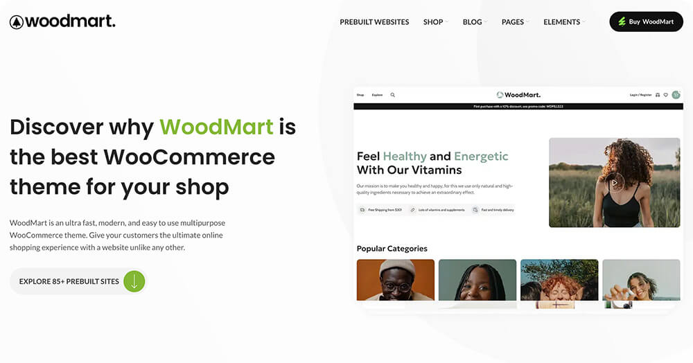 WoodMart 主题