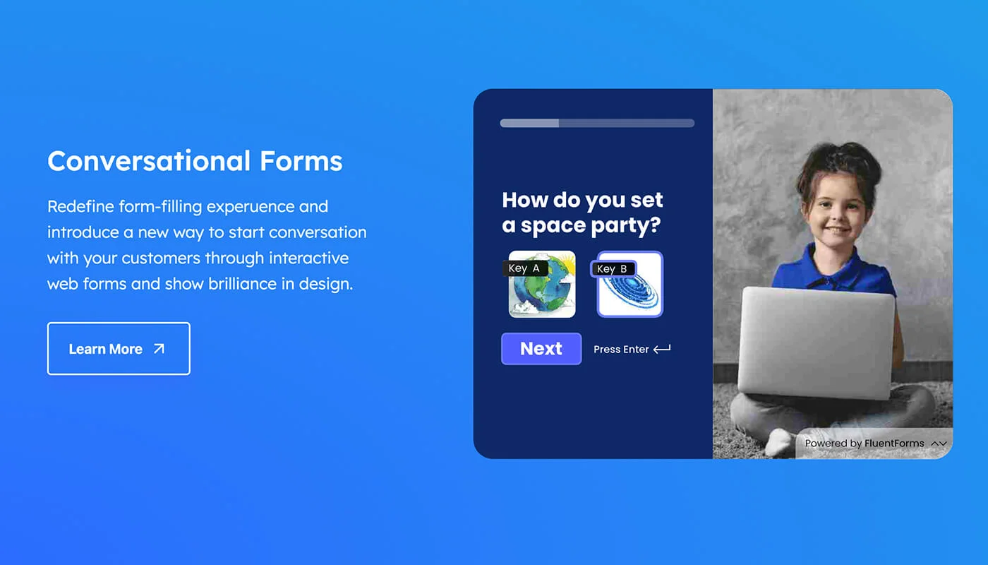 Fluent Forms教程:功能解析与使用指南 24 fluentforms制作会话形式的表单